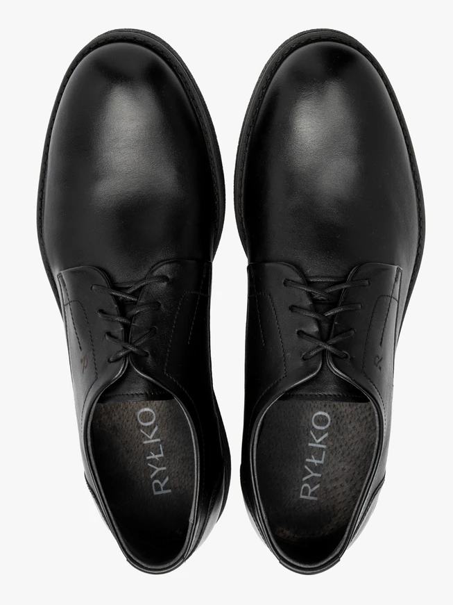 Schwarze Schnürschuhe für Männer