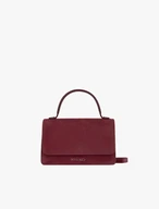 Maroon elegante Kette Handtasche