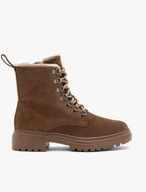 Braune Schnürstiefel