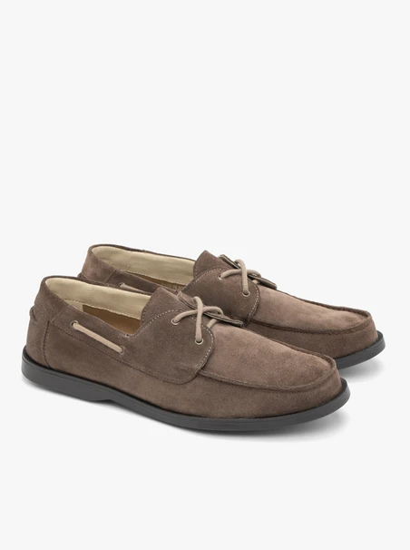 Braune Schnürhalbschuhe