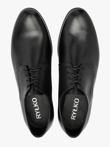 Schwarze klassische Herrenschuhe