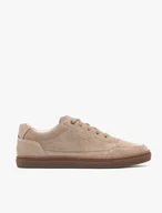 Beige Sporthalbschuhe