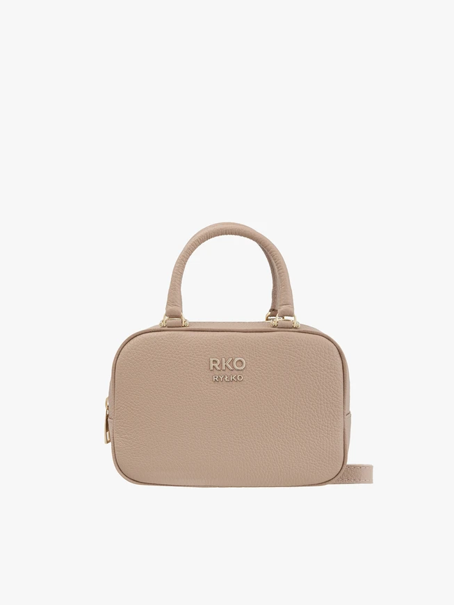 Leuchtend rosa kleine Bowlingtasche