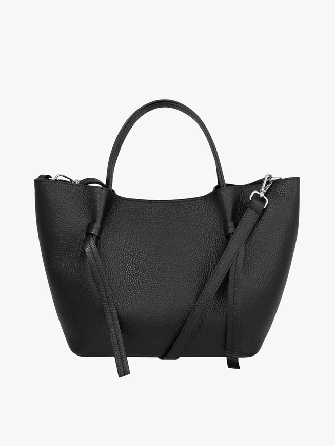 Schwarze große Handtasche