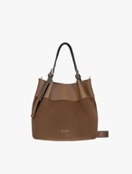Hellbraune mittelgroße Tasche