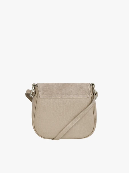 Beige Hufeisentasche