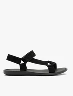 Schwarze Herren-Sandalen mit Klettverschluss