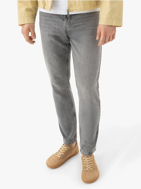 Beige Herren Barfuß Halbschuhe