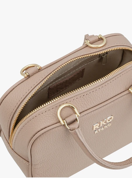 Leuchtend rosa kleine Bowlingtasche