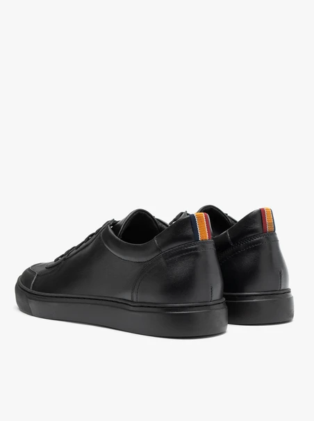 Schwarze sportliche Halbschuhe für Männer