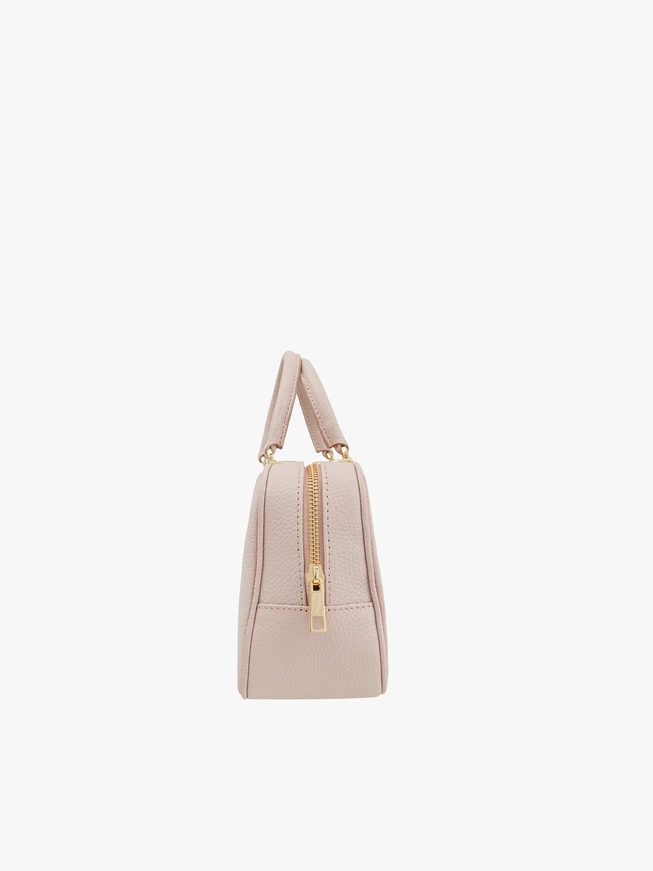 Hellrosa Bowlingtasche