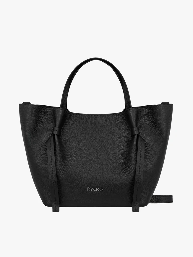 Schwarze große Handtasche