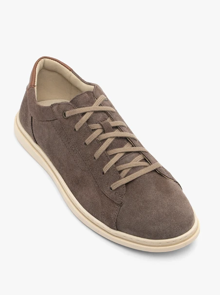 Dunkelbraune Schnürhalbschuhe