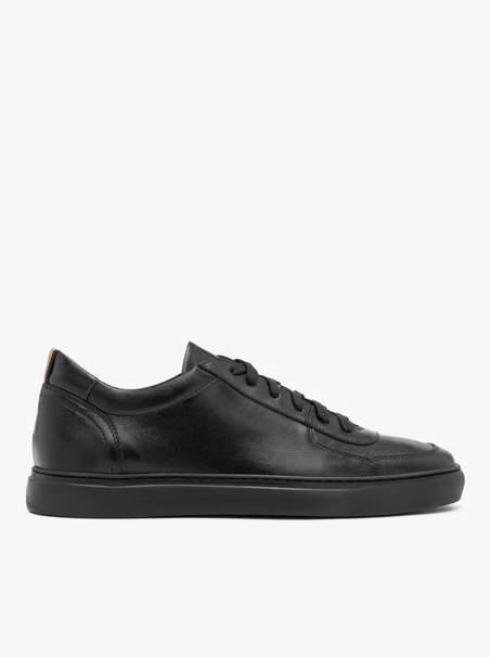 Schwarze sportliche Halbschuhe für Männer