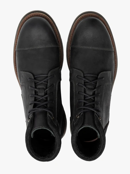 Lässige Stiefel in Schwarz