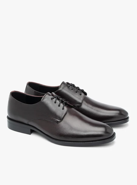 Kastanienbraune Premium-Schuhe