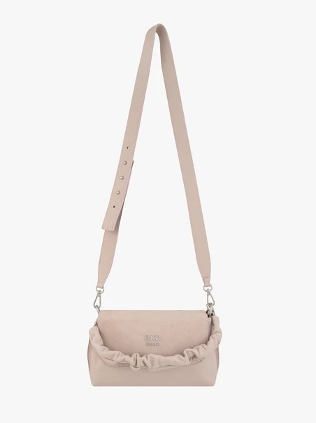 Hellrosa Überschlagtasche