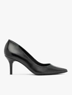 Schwarze Stiletto-Pumps