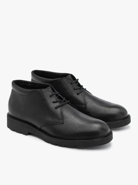 Schwarze Herren Turnschuhe im Freizeitstil
