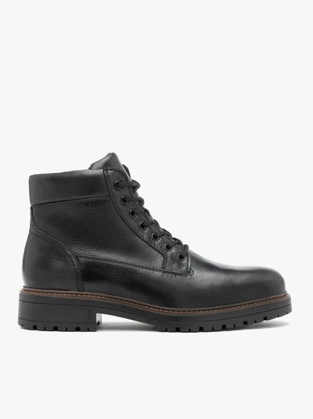 Schwarze Freizeitstiefel