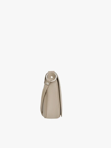 Beige Hufeisentasche