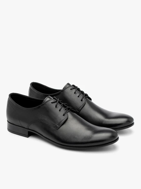 Schwarze klassische Herrenschuhe