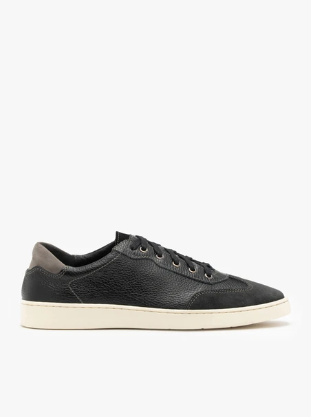 Schwarze Schnürhalbschuhe für Männer