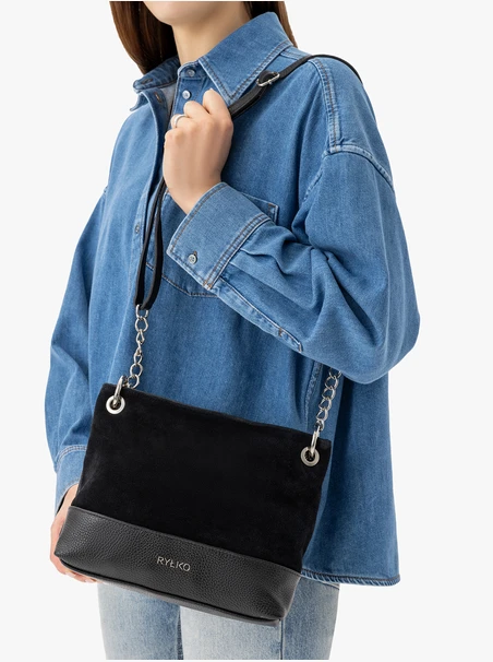 Schwarze kleine Handtasche