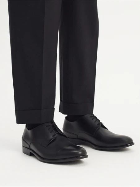 Schwarze formelle Schuhe für Männer