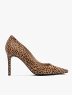 Pumps mit Leopardenmuster und hohem Stilettoabsatz