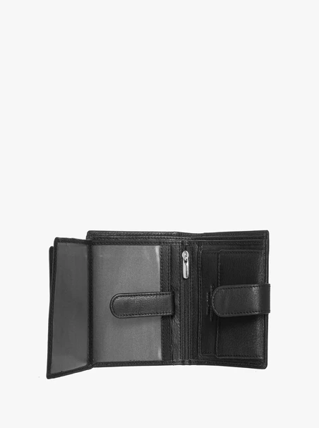 Schwarzes Portemonnaie für Männer