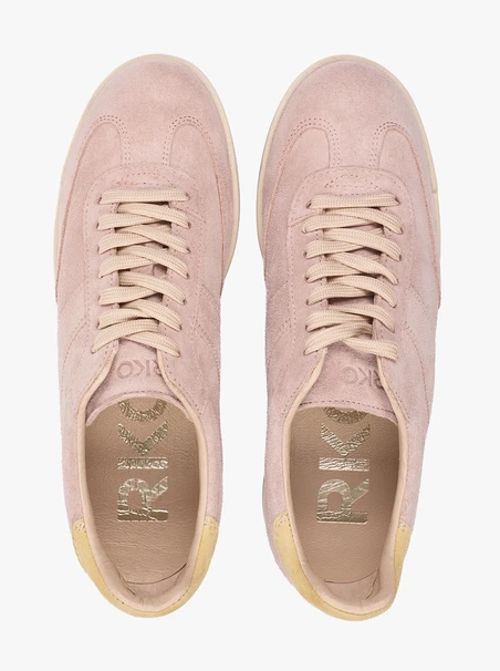 Puderrosa Sporthalbschuhe
