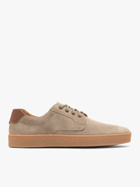 Braune Schnürhalbschuhe