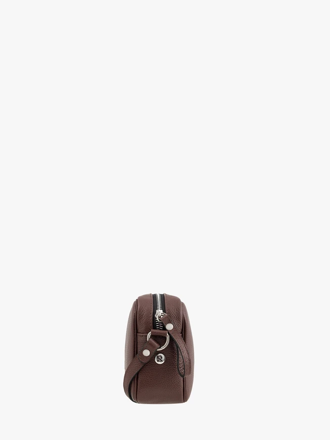 Kleine braune Handtasche mit Quaste