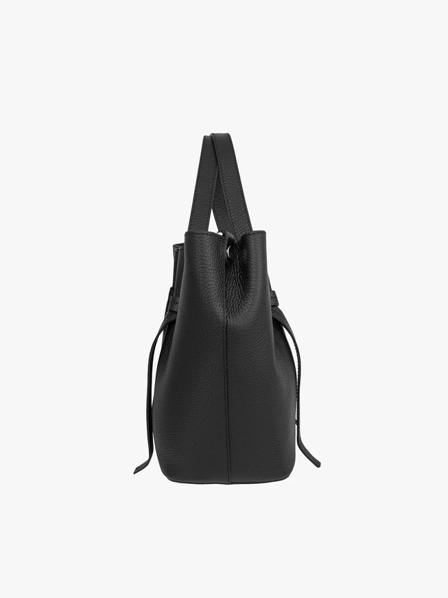 Schwarze große Handtasche