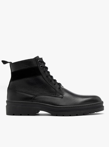 Schwarze Herrenstiefel im Freizeitstil