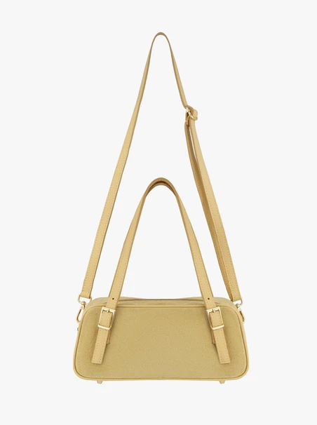 Leuchtend gelbe Baguettetasche