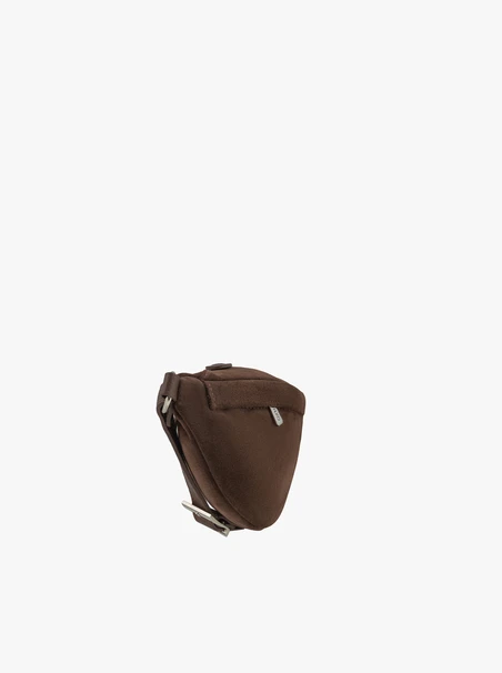 Braunes Nierenleder in Bonded Leather