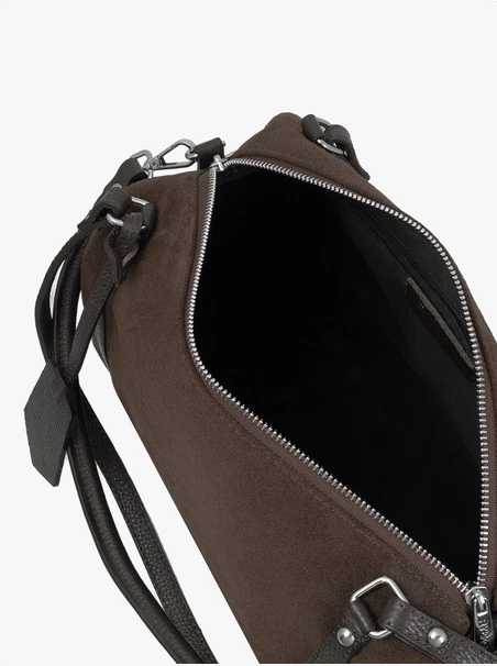 Dunkelbraune Handtasche