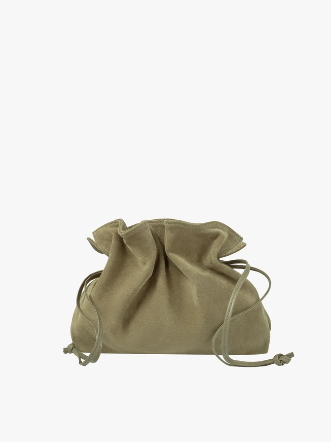 Gepäckträgertasche in Olive