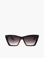 Schwarze Sonnenbrille mit getönten Gläsern
