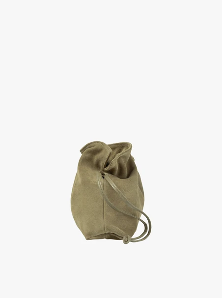 Gepäckträgertasche in Olive