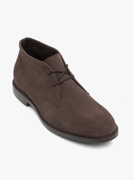 Braune Chukka-Stiefeletten
