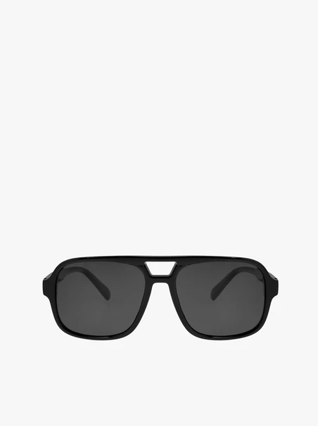 Unisex-Sonnenbrille schwarz mit Polarisation