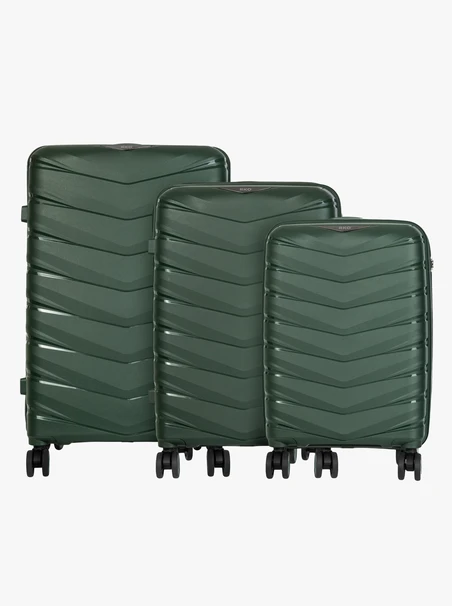 Grüner Hartschalenkoffer M 62 l