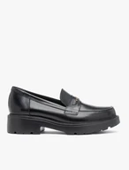 Schwarze Halbstiefel mit Trapperböden