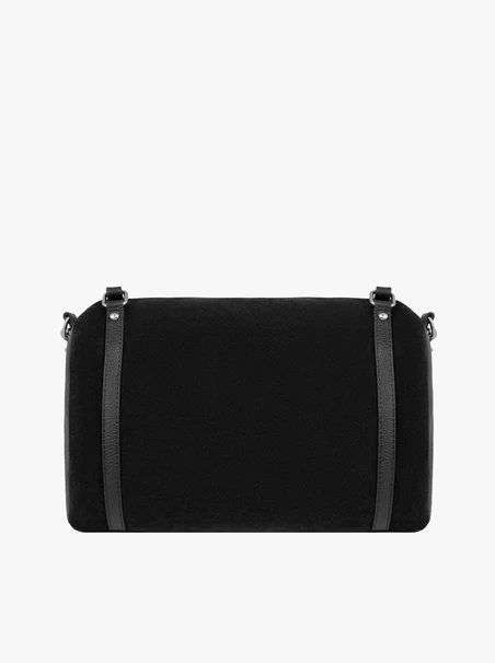 Schwarze Handtasche