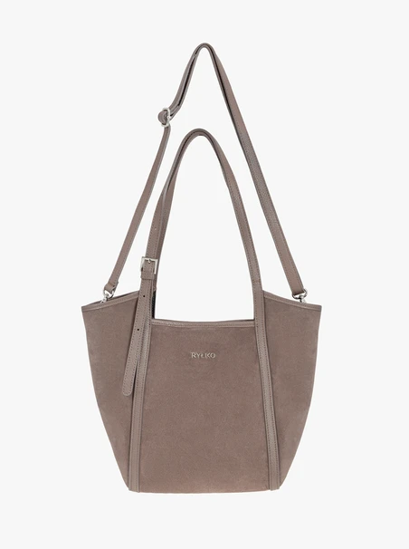 Braune mittelgroße Handtasche