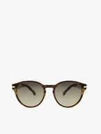 Sonnenbrille mit Leopardenmusterrahmen
