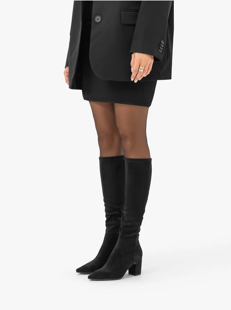 Schwarze Gummistiefel